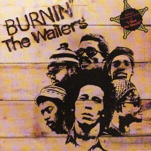bob marley & wailers burnin' 1990 reissue reggae cd - roots rock small axe jah